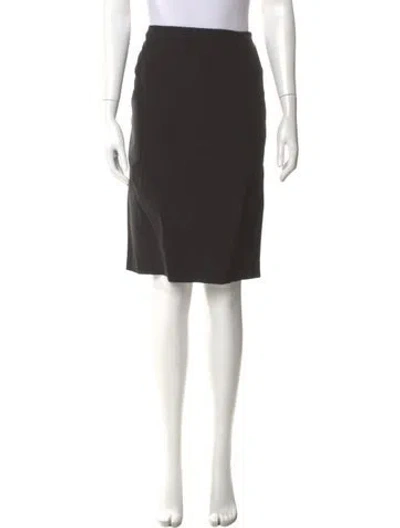 Pre-owned Jil Sander Knee-length Skirt In Gray