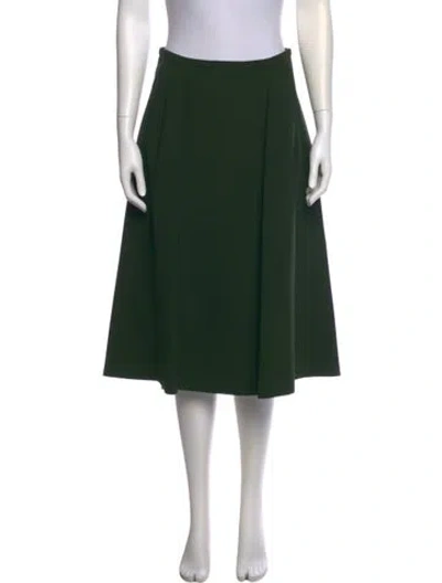 Pre-owned Jil Sander Knee-length Skirt In Green