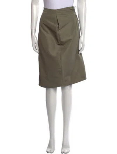 Pre-owned Jil Sander Knee-length Skirt In Green