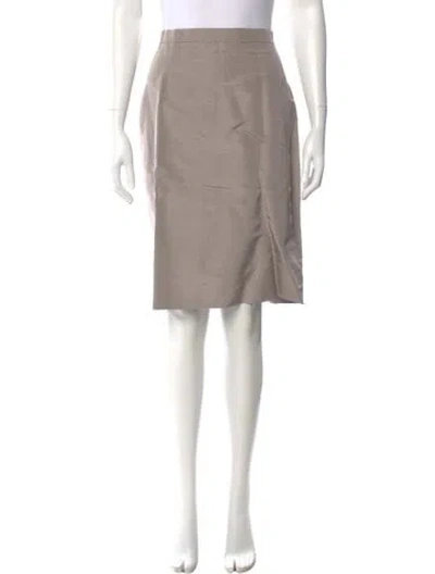 Pre-owned Jil Sander Knee-length Skirt In Neutral