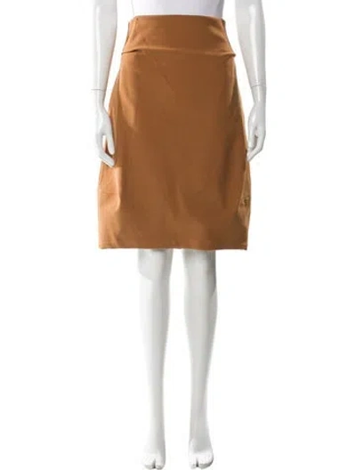 Pre-owned Jil Sander Knee-length Skirt In Neutral