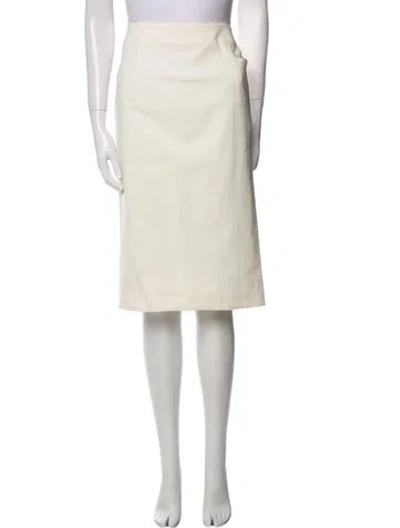 Pre-owned Jil Sander Knee-length Skirt In Neutral