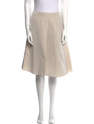 Pre-owned Jil Sander Knee-length Skirt In Neutral