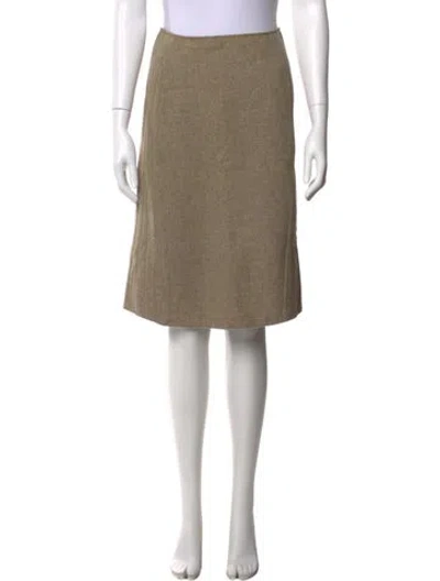 Pre-owned Jil Sander Knee-length Skirt In Neutrals