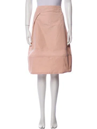 Pre-owned Jil Sander Knee-length Skirt In Pink