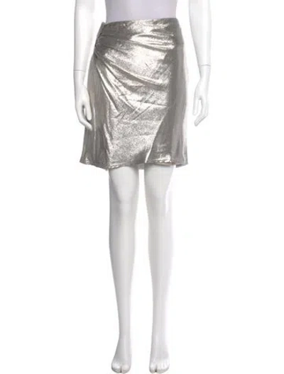Pre-owned Jil Sander Knee-length Skirt In Silver