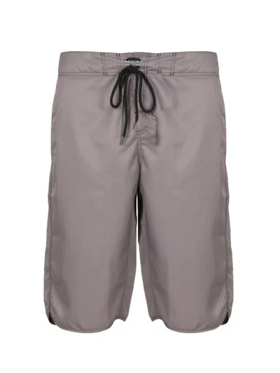 Jil Sander Knee-length Swimwear With Front Lace Closure In Brown