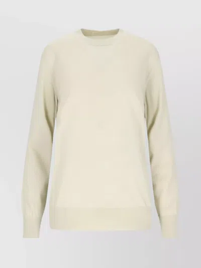 JIL SANDER KNIT CREWNECK SWEATER RAGLAN SLEEVES