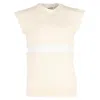 Jil Sander Knit Layered Sweater Vest In Yellow Wool In Yellow