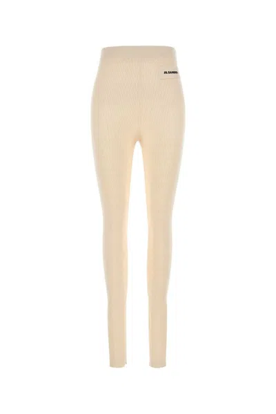 Jil Sander Leggings-32t Nd  Female In White