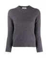 Jil Sander Long-sleeve Wool Jumper In Black