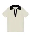 Jil Sander Knitted Polo Shirt In White