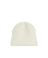 Jil Sander Knitted Rib Hat In White
