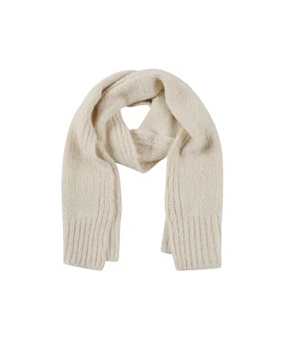 Jil Sander Knitted Scarf In Neutral