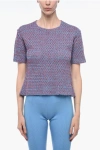 Jil Sander Knitted T-shirt With Reverse Stitchings