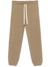 Jil Sander Knitted Track Pants In 褐色