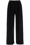 JIL SANDER KNITTED VISCOSE PANTS FOR