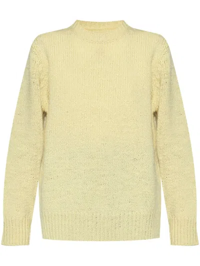 Jil Sander Circolo 1901 Single-breasted Linen Jacket With Pockets In Neutral