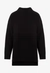 Jil Sander Wool Sweater In Black