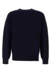 Jil Sander Oversize Wool Sweater With Longer Back And Slits