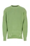 Jil Sander Green Sweater In 328