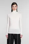 Jil Sander Knitwear In Beige Wool In 102