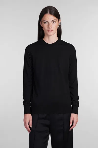 Jil Sander Knitwear In Black Wool