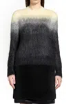 Jil Sander Gradient Mohair Jumper In Multi