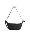 Jil Sander 'knot' Black Leather Crossbody Bag