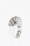 Jil Sander Knot Designed Brass Ring