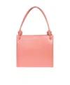 Jil Sander Rectangular Shape Knotted Handles In Pink