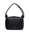 JIL SANDER JIL SANDER KNOT DETAILED SMALL TOTE BAG