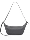 Jil Sander Knot-detailing Shoulder Bag In Grey