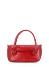 Jil Sander Knot Hand Bag In Red