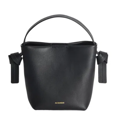 JIL SANDER JIL SANDER KNOT MINI HOBO BAG