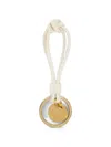 Jil Sander Knot Key Ring In Neutral
