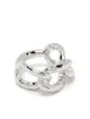 Jil Sander Knot Ring In 银色