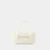 JIL SANDER KNOT SM SCHULTERTASCHE - JIL SANDER - LEDER - BEIGE