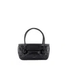 Jil Sander Knot Sm Shoulder Bag - Leather - Black In Black