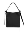 Jil Sander Knot Strap Shoulder Bag In Black