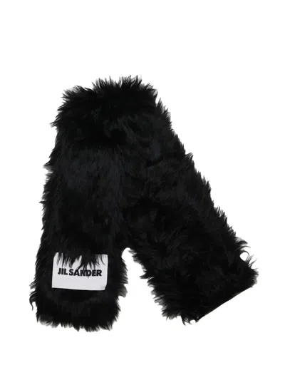 JIL SANDER LABEL SCARF