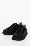 Jil Sander Oversize Sole Canvas Sneakers
