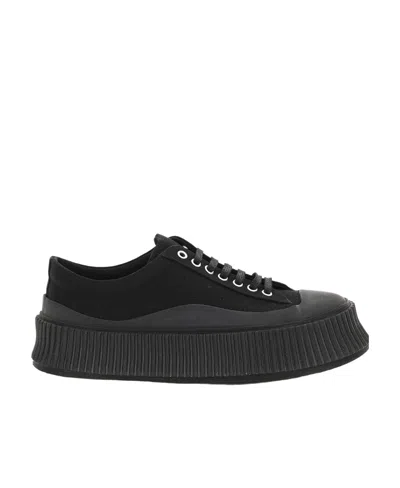 JIL SANDER PLATFORM-SOLE SNEAKERS