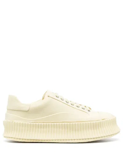 Jil Sander Chunky Sneakers In Neutral