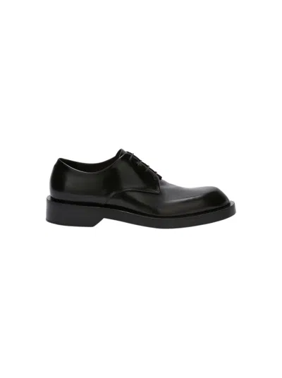 JIL SANDER JIL SANDER LACE-UP SHOES BLACK
