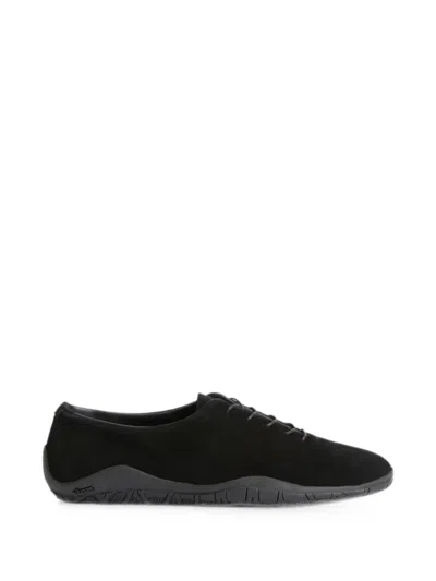 Jil Sander Elbe Lace Up Sneakers In Black