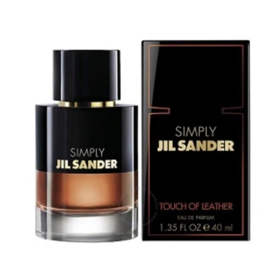 Jil Sander Ladies Simply Touch Of Leather Edp Spray 1.3 oz (tester) Fragrances 3614222181958 In N/a