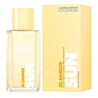 Jil Sander Ladies Sun Sea Salt & Genista Limited Edition Edt Spray 4.2 oz Fragrances 3616301640653 In White