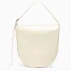 Jil Sander Large Ivory Leather Bag In Beige