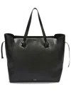 Jil Sander Large Knot-embellished Tote Bag In Black